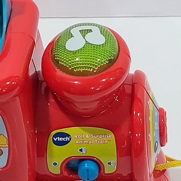 Vtech Roll and Surprise Animal Train Pop Up Animals.  10" - Picture 11 of 16